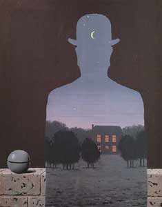Ren Magritte, Il donatore felice, 1966. Bruxelles, Muse d'Ixelles