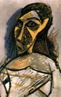 Picasso - studio  demoiselles 3 - nudo femminile 1907