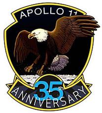 Apollo 11 35th Anniversary mission patch