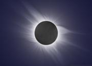 3a) Luna nuova durante l'eclisse di sole: 168 KB