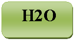 Rounded Rectangle:    H2O