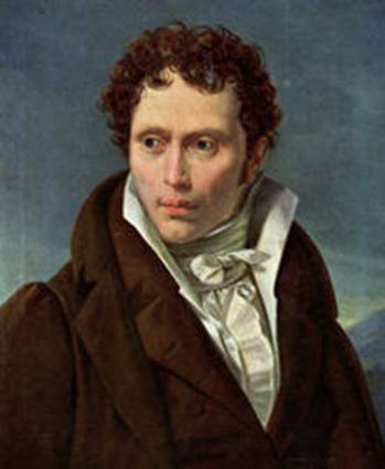 Arthur Schopenhauer ritratto da Ludwig Sigismund Ruhl (1815)