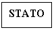 Text Box: STATO 