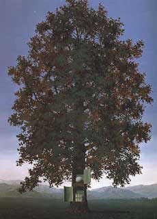 Ren Magritte, La voce del sangue, 1959. Vienna, Museum Modern Kunst