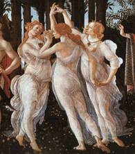 3grazie.jpg LE TRE GRAZIE-PARTICOLARE PRIMAVERA BOTTICELLI image by UtoPhoto