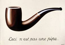 Le Trahison des Images Art Print by Rene Magritte