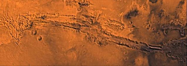 la Vallis Marineris