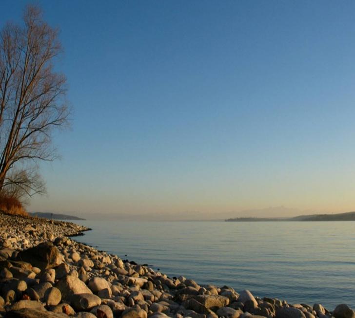 bodensee Foto Abend Blauer Himmel Dmmerung Wasser