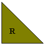 Right Triangle: R