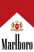 Il logo della Marlboro
