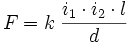 F = k ; frac