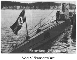 Text Box:  
Uno U-Boot nazista
