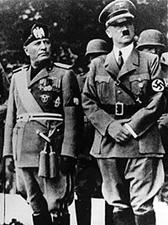 Benito Mussolini e Adolf Hitler in Jugoslavia