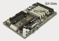 Piastra madre con slot ISA e PCI