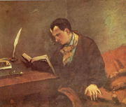 Gustave Courbet : Portrait de Baudelaire