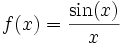 f(x)=frac  x