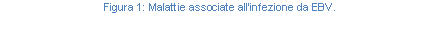 Text Box: Figura 163: Malattie associate all'infezione da EBV.