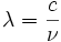 lambda = frac 