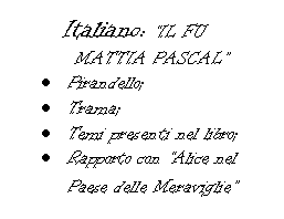 Text Box:     Italiano: 