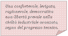 Folded Corner: Una confortevole, levigata, ragionevole, democratica non-libert prevale nella civilt industriale avanzata, segno del progresso tecnico.