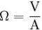 Omega = mathrm{frac = frac}