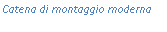 Text Box: Catena di montaggio moderna