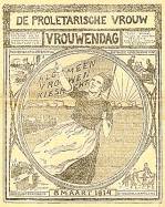 'De Proletarische Vrouw', Internationaler Frauentag 1914